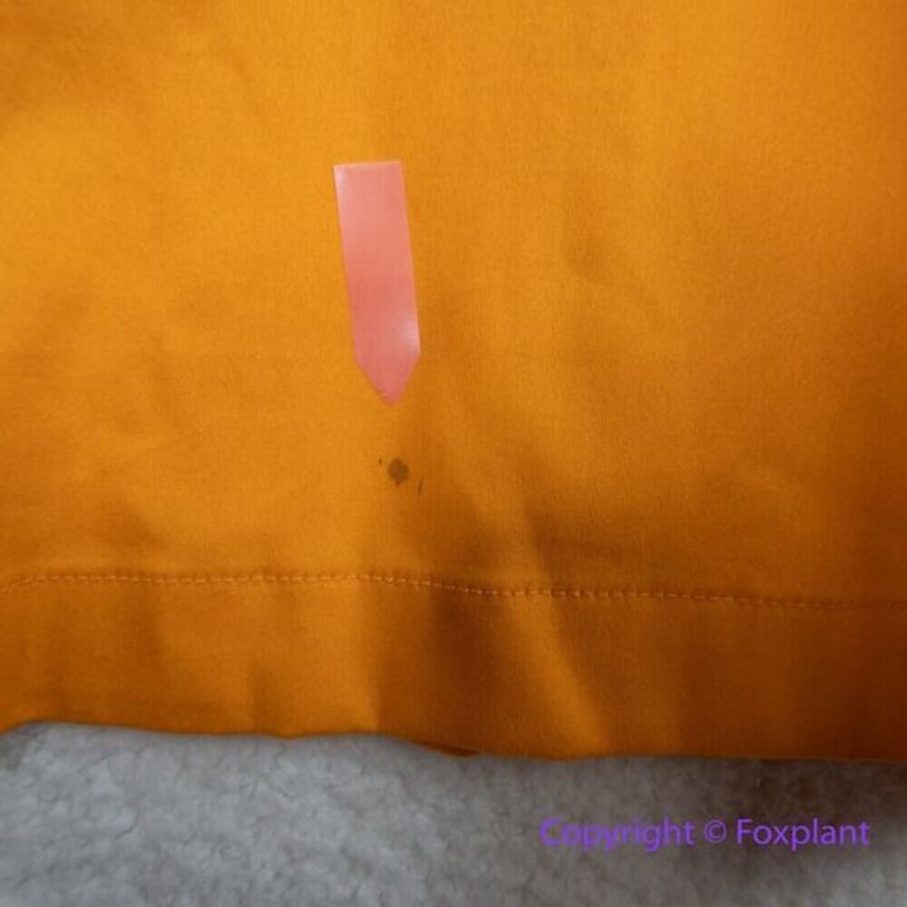 New! Ashley Stewart orange dress double breasted collared with belt, size 22/24 - Picture 12 of 16